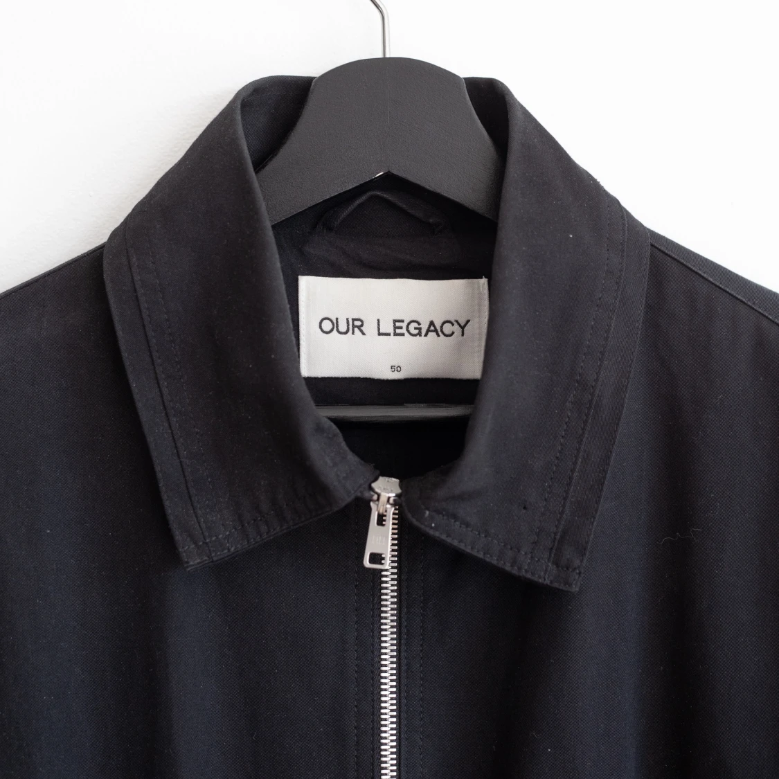 Our Legacy Harrington Jacket Black Work Twill - 90