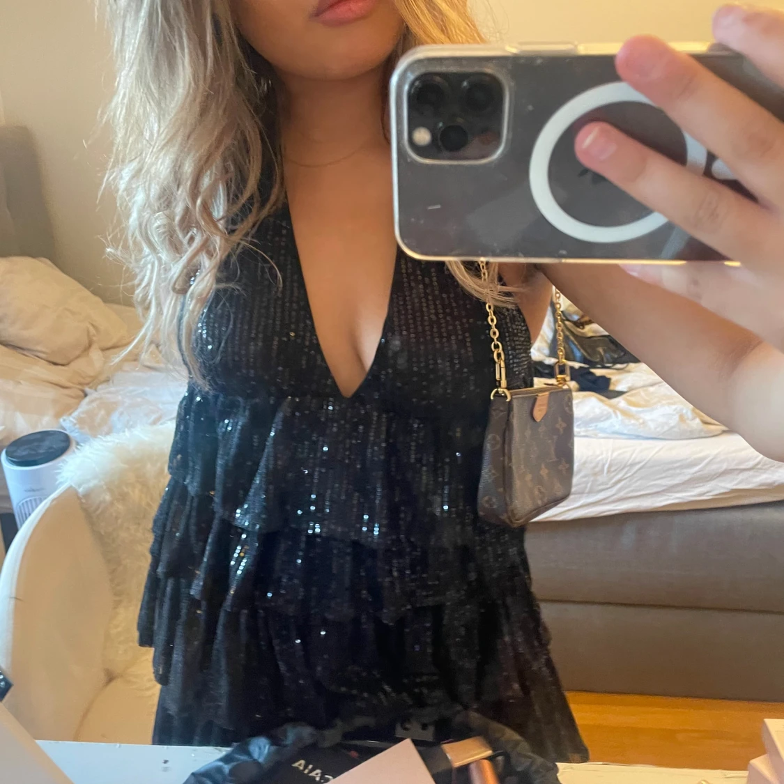 Paljett klänning - 90