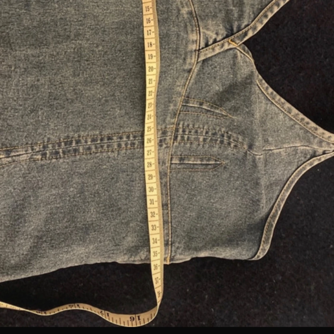 Snygg denim topp - 93