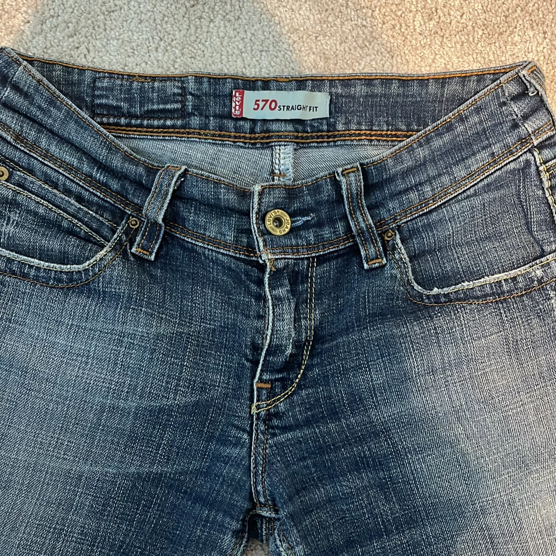 Lågmidjade vintage Levi’s jeans - 91
