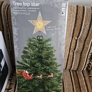 Julgransstjärna  - En helt ny julgransstjärna , ej använda 