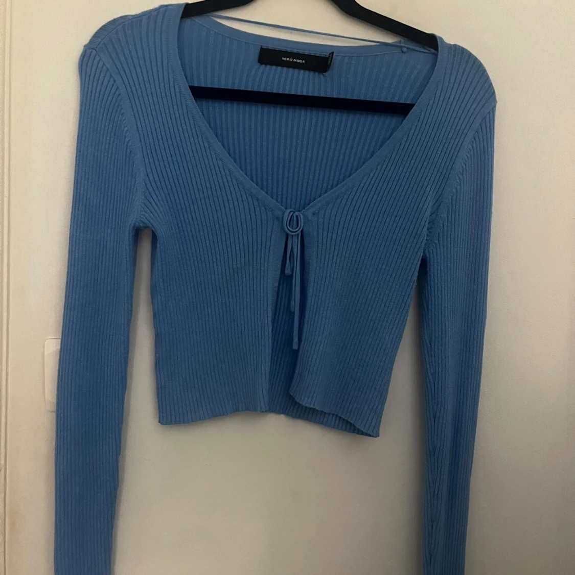 Blå knyt tröja  - 91