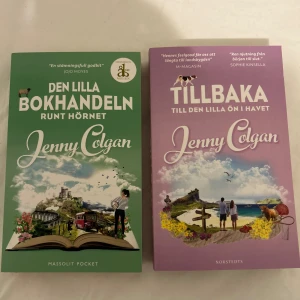 Jenny Colgan böcker 🥰 - 2 Jenny Colgan böcker, perfekt till sommaren!! Format: Pocket. Språk: Svenska. Olästa!! 💗