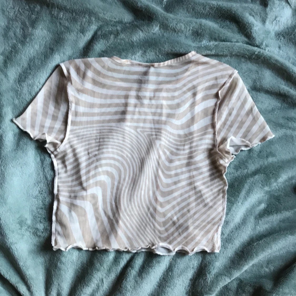 beige mesh tröja - 90