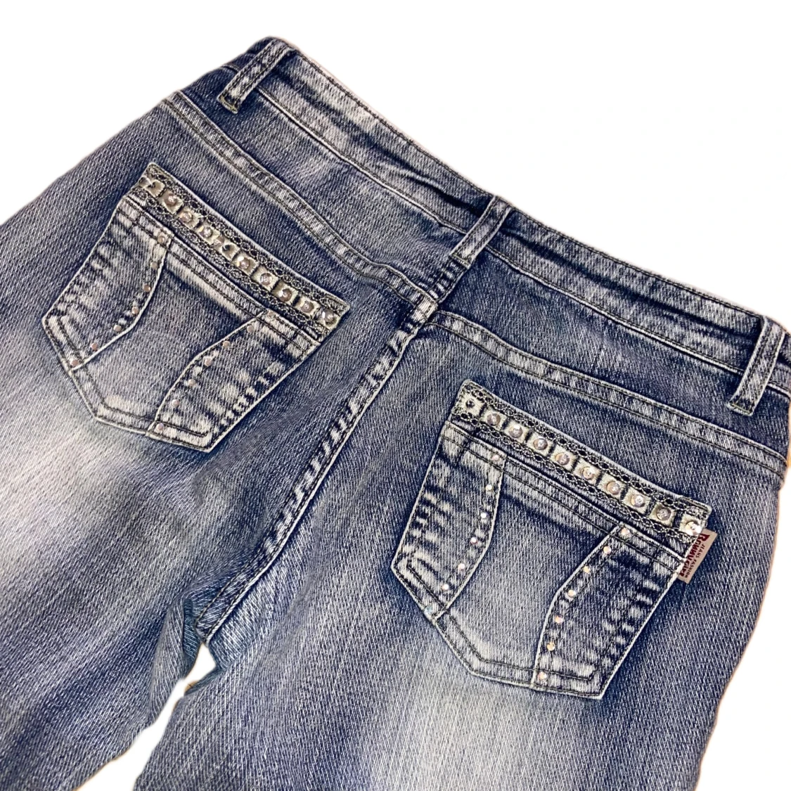 Lågmidjade jeans bootcut - 91