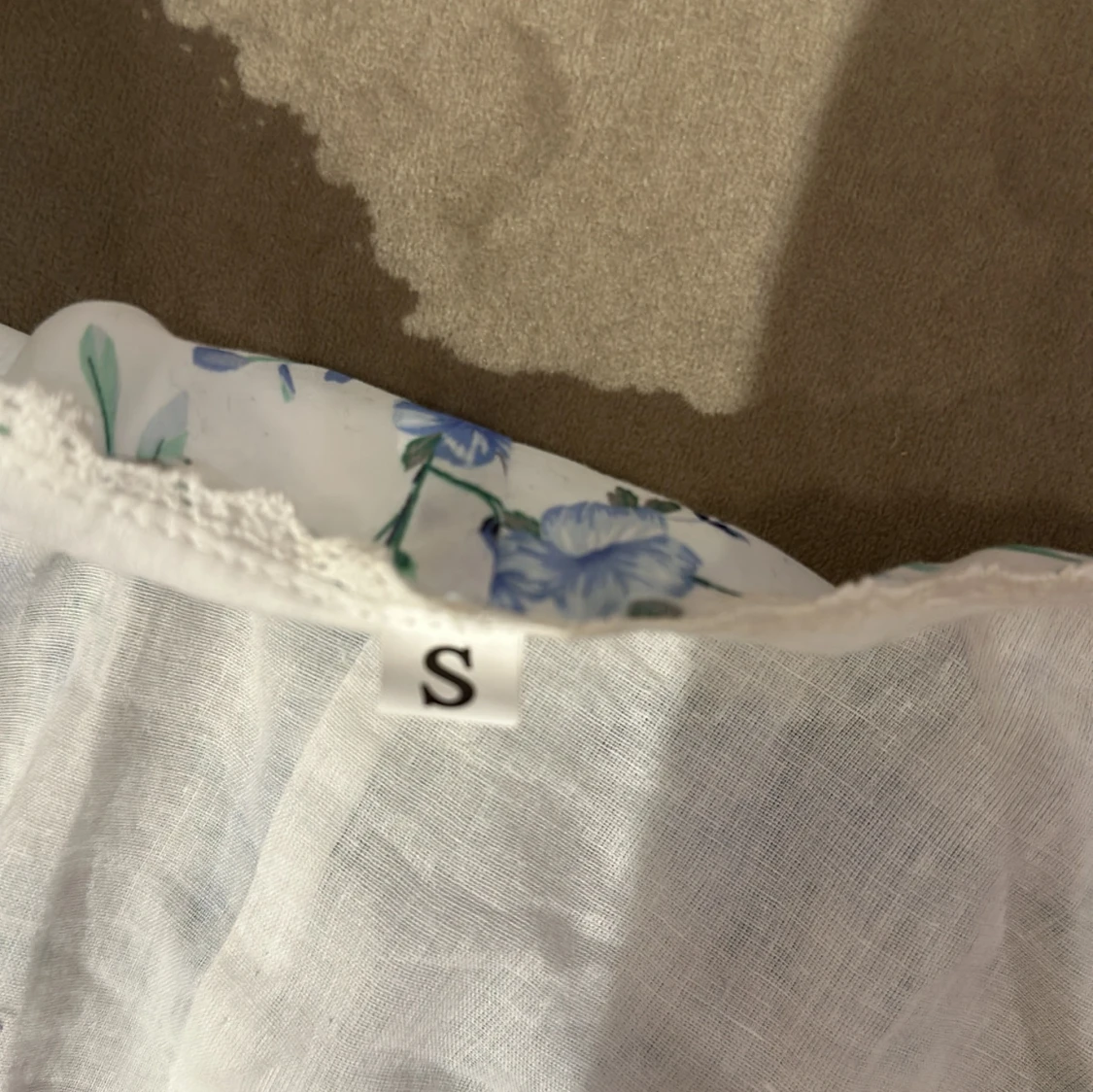 Superfin volangklänning🩵 - 91