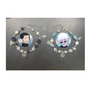 Matching gojo & geto  - Matchande gojo och geto armband♥︎ 100% handgjorda av mig. Läs sista bilden om du är intresserad !SKRIV INNAN DU TRYCKER PÅ KÖP NU! 144kr styck, 240kr för båda! 