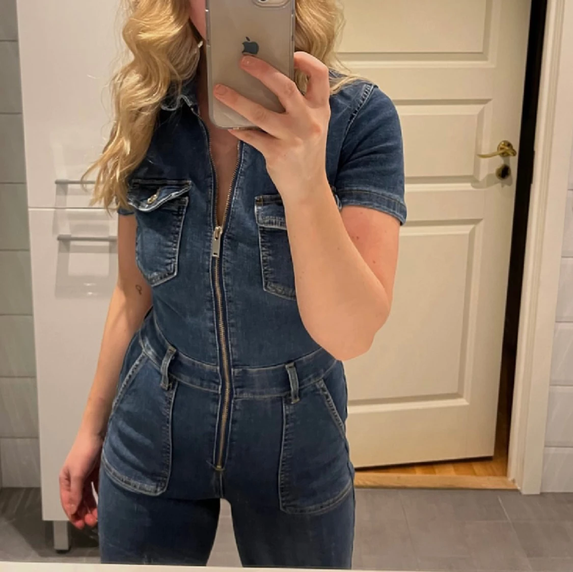 Jeans jumpsuit