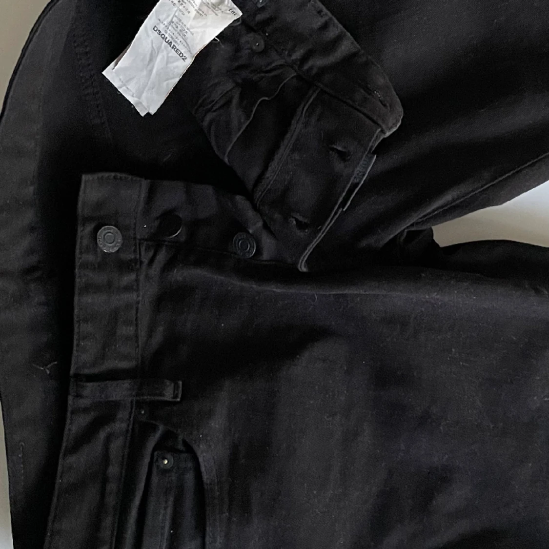Svarta dsquared2 jeans 9/10