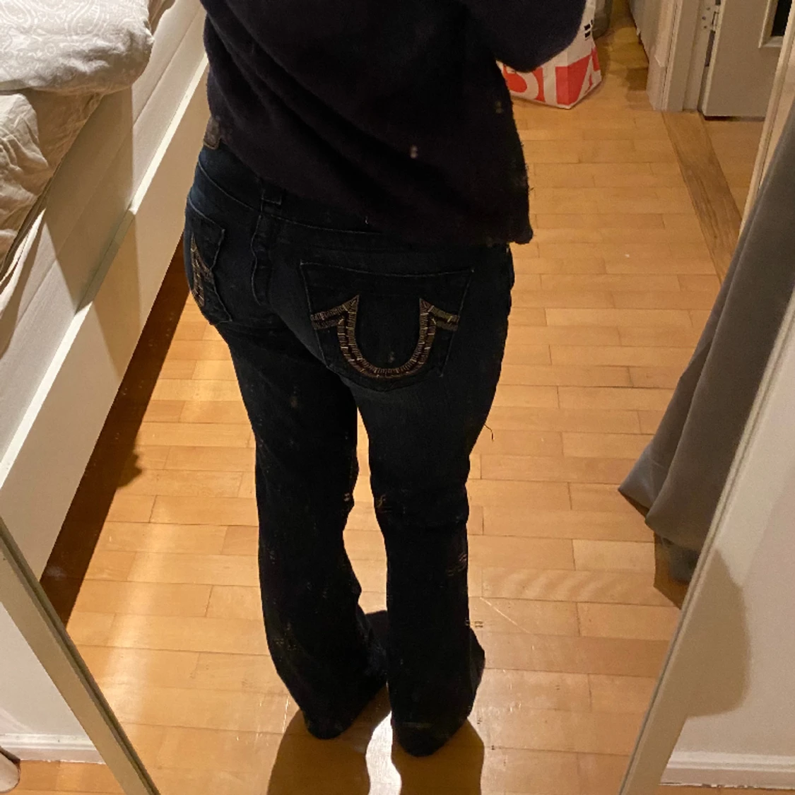 lågmidjade true religion jeans - 90