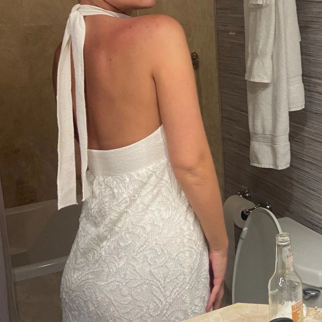 Vit klänning - 91
