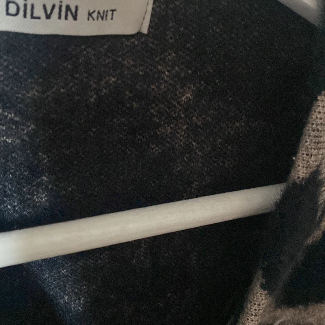 Leopardmönstrad stickad tröja från Dilvin - 92