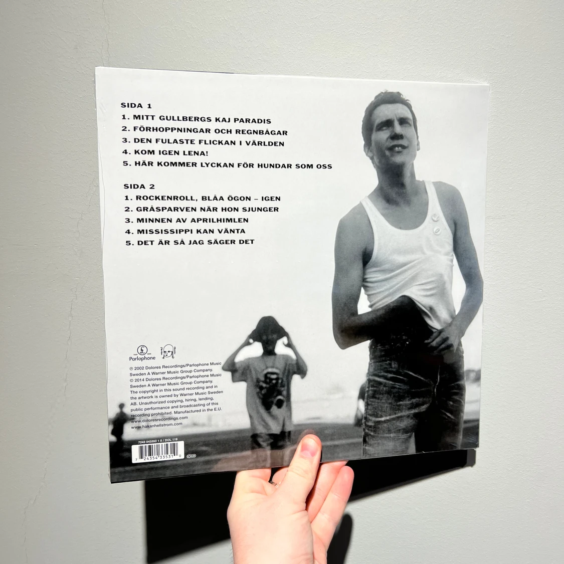 Håkan Hellström - Det är så jag säger det. Vinylskiva  - 90