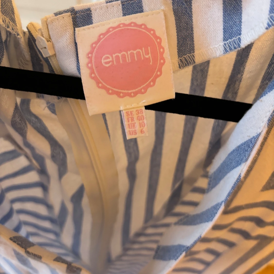 Blå randig klänning, Emmy design  - 91