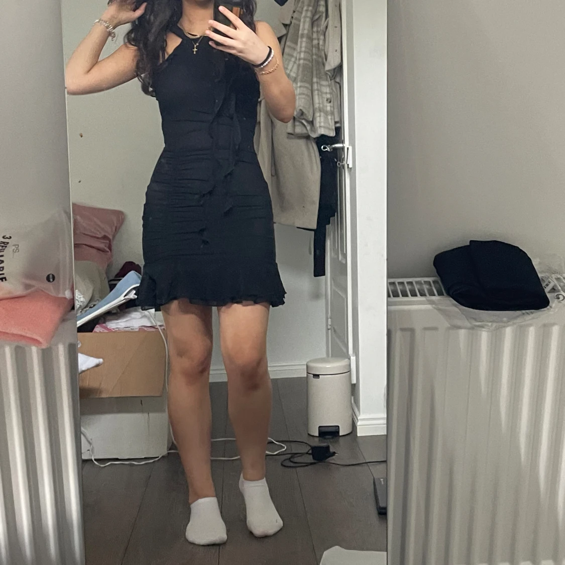 Vacker svart klänning från Shein