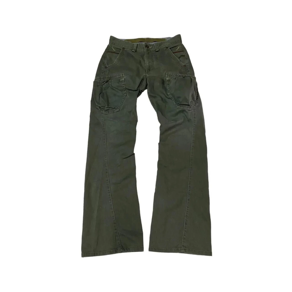 flared edwin cargo byxor