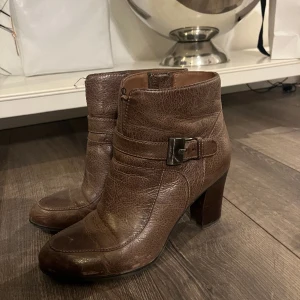 90s Goex klackstövlar - Bruna vintage skor, 90s aesthetic, priset av frakt tillkommer 