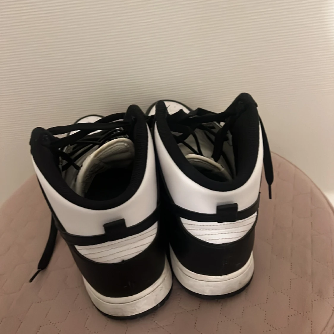 Nike dunk high black/white - 91