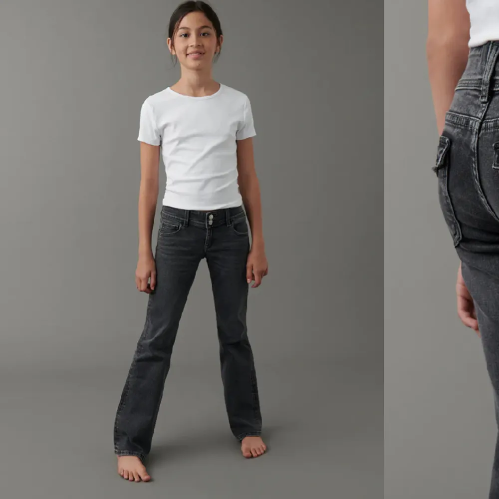 Jätte fina jeans men tyvärr för små för mig, fint skick🥰. Jeans & Byxor.