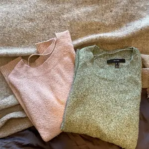 Två stycken supersnygga stickade tröjor från veromoda i ett användt skick.🙌