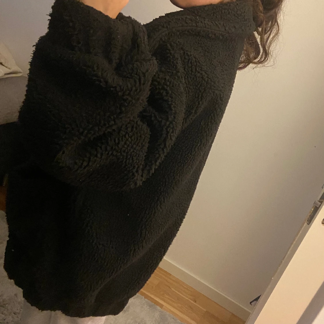 Oversized teddyjacka  - 91