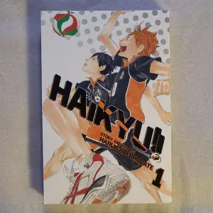 HAIKYU!! vol.1 häftad engelska  h19xbr12,5 cm