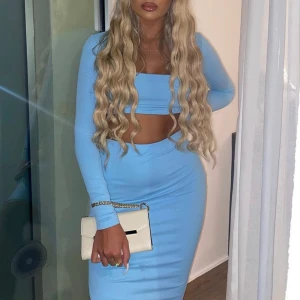 Co-Ords - Jätte fint babyblå sett, använd någon estackad gång men har tyvärr tröttnat på den🌺 jätte fint sett och hoppas den kan komma till användning för någon annan🤍