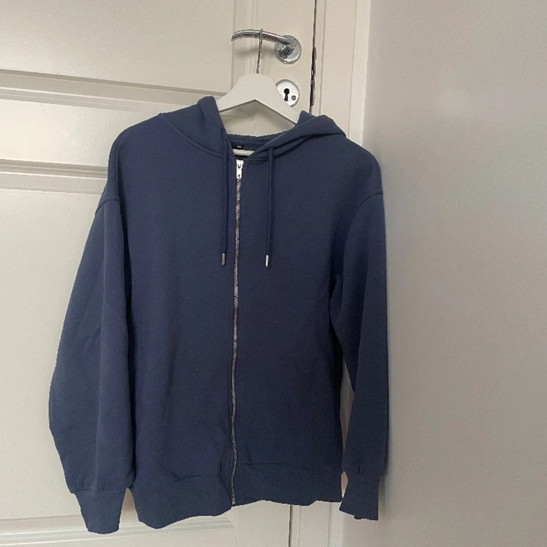 Blå Ziptröja