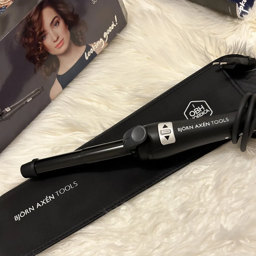 OBH nordic curling iron, automatisk! Endast testat den och säljer pga använder inte! Funkar som ny🌸  Ordinarie pris: 900-1300k. Accessoarer.