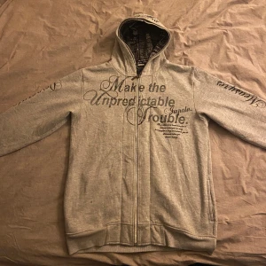 Impala dubbel zip hoodie - Knappt använd