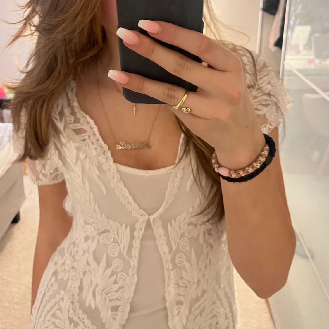 stickad kofta/bolero