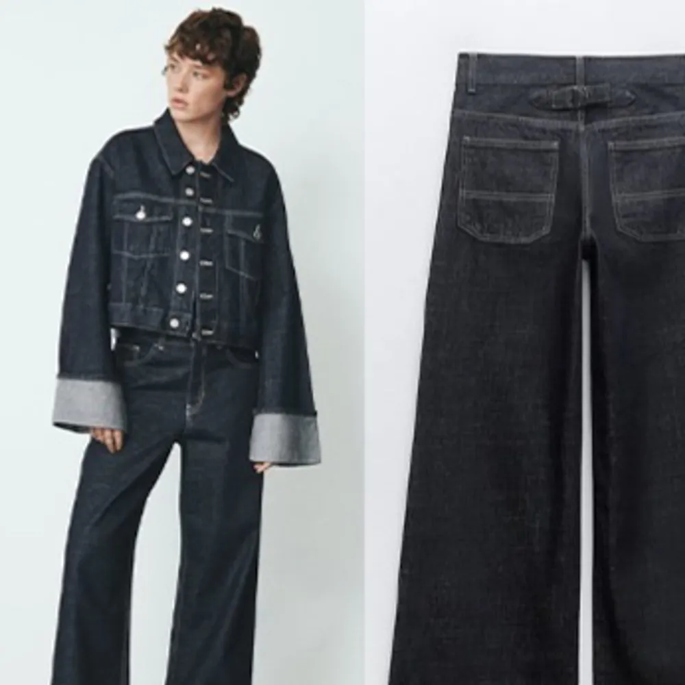 Letar efter jeansjackan från Zara i storlek xs/s . Jackor.