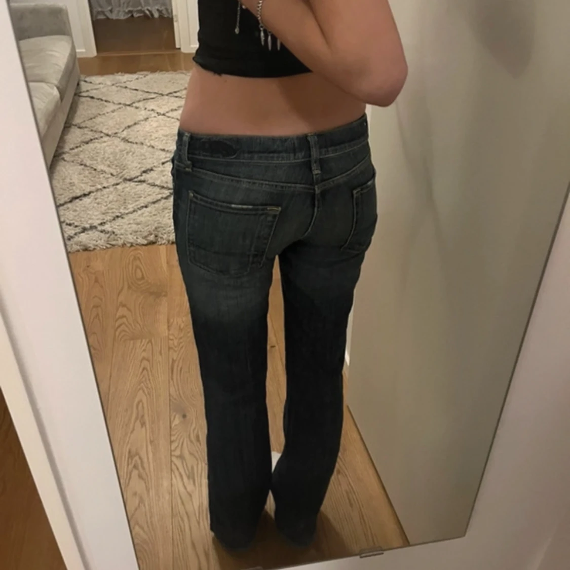 Snygga lågmidjade jeans💫 - 91