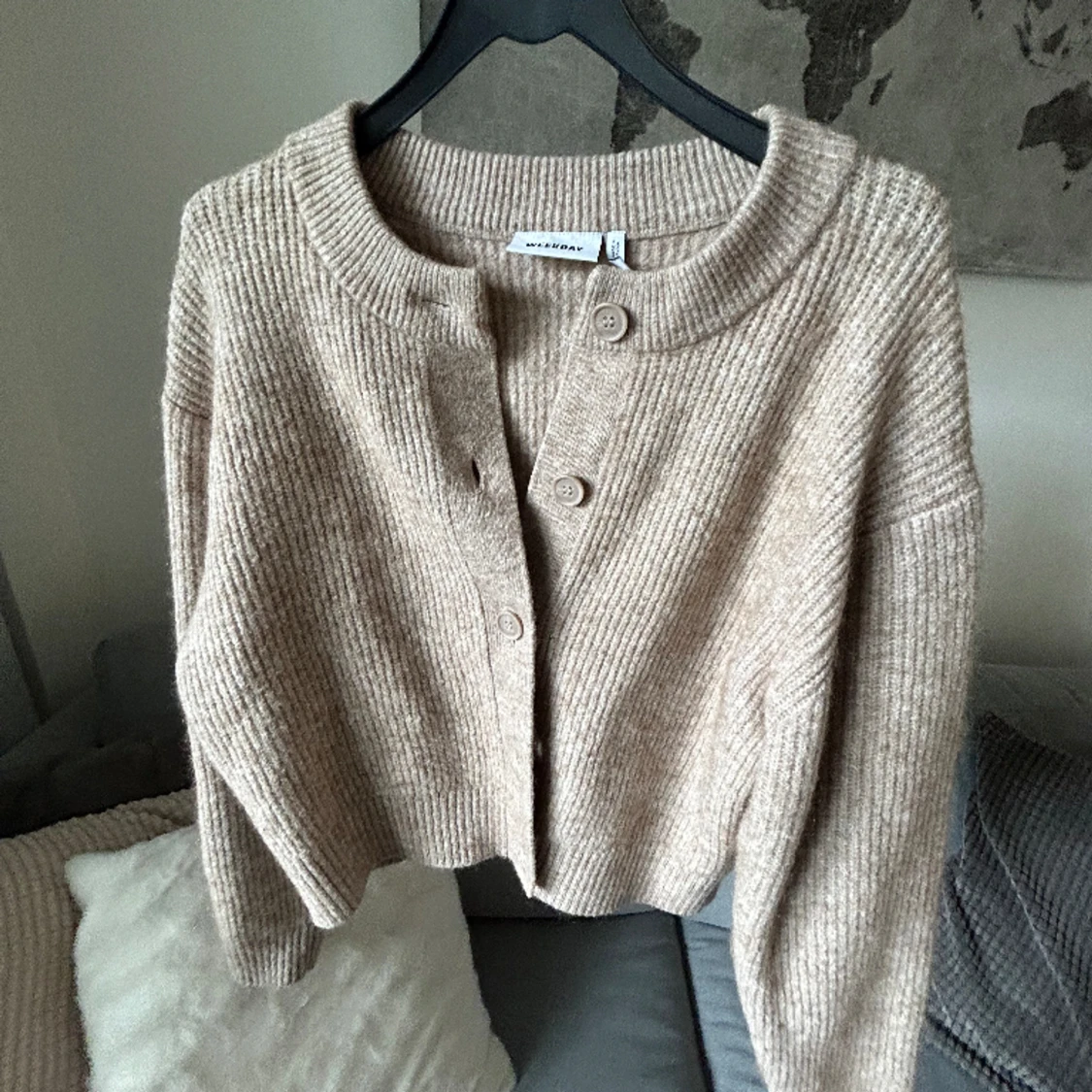 Stickad kofta ✨✨✨