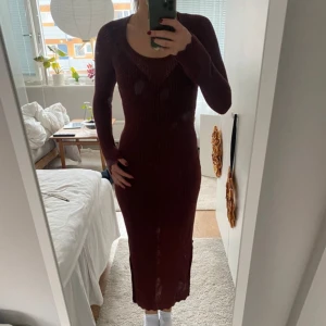 Maxi kläno - Virkad klänning  Storlek s