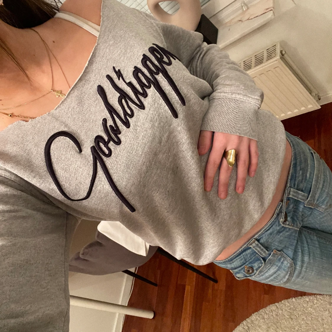 Skit snygg sweatshirt - 91