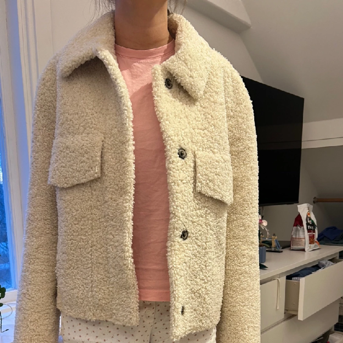 Fin Teddy  jacka från zara