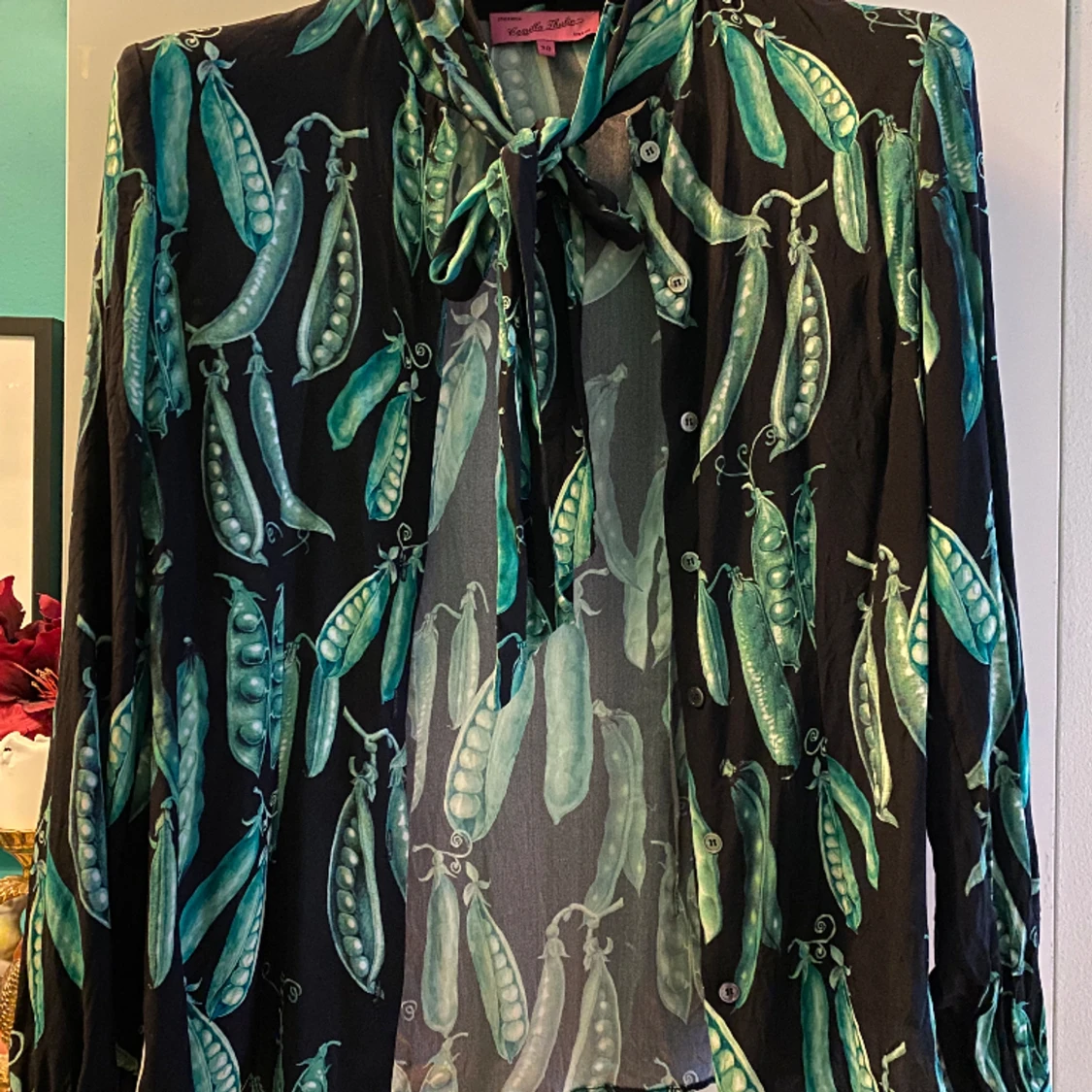 Sidenblus Camilla Thulin