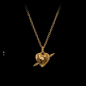 Supersnygga och trendiga halsbandet från Maria Nilsdotter i guldplätering och längden 45cm✨✨✨Originalpris: 3495kr (säljer till detta pris för att pläderingen skavts av lite men det går att plätera om gratis)🌸🌸🌸