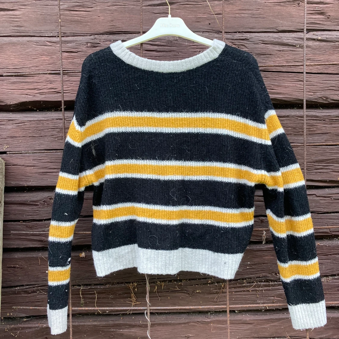 Varm stickad tröja  - 90