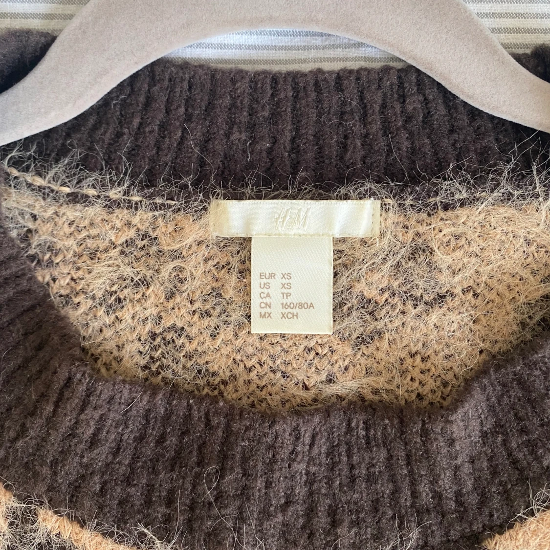 Stickad Leopard Tröja  - 2