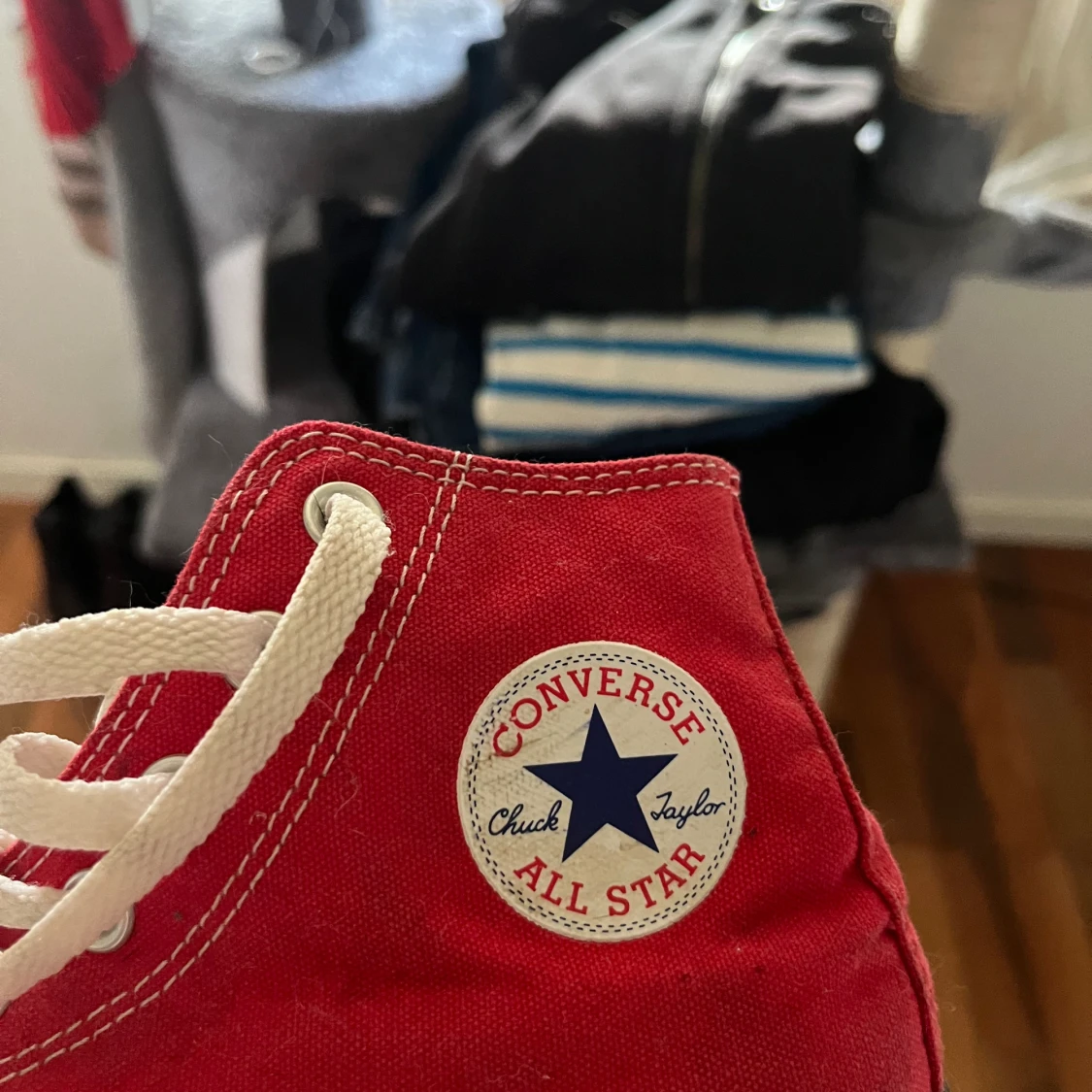 Röda Converse dam  - 90