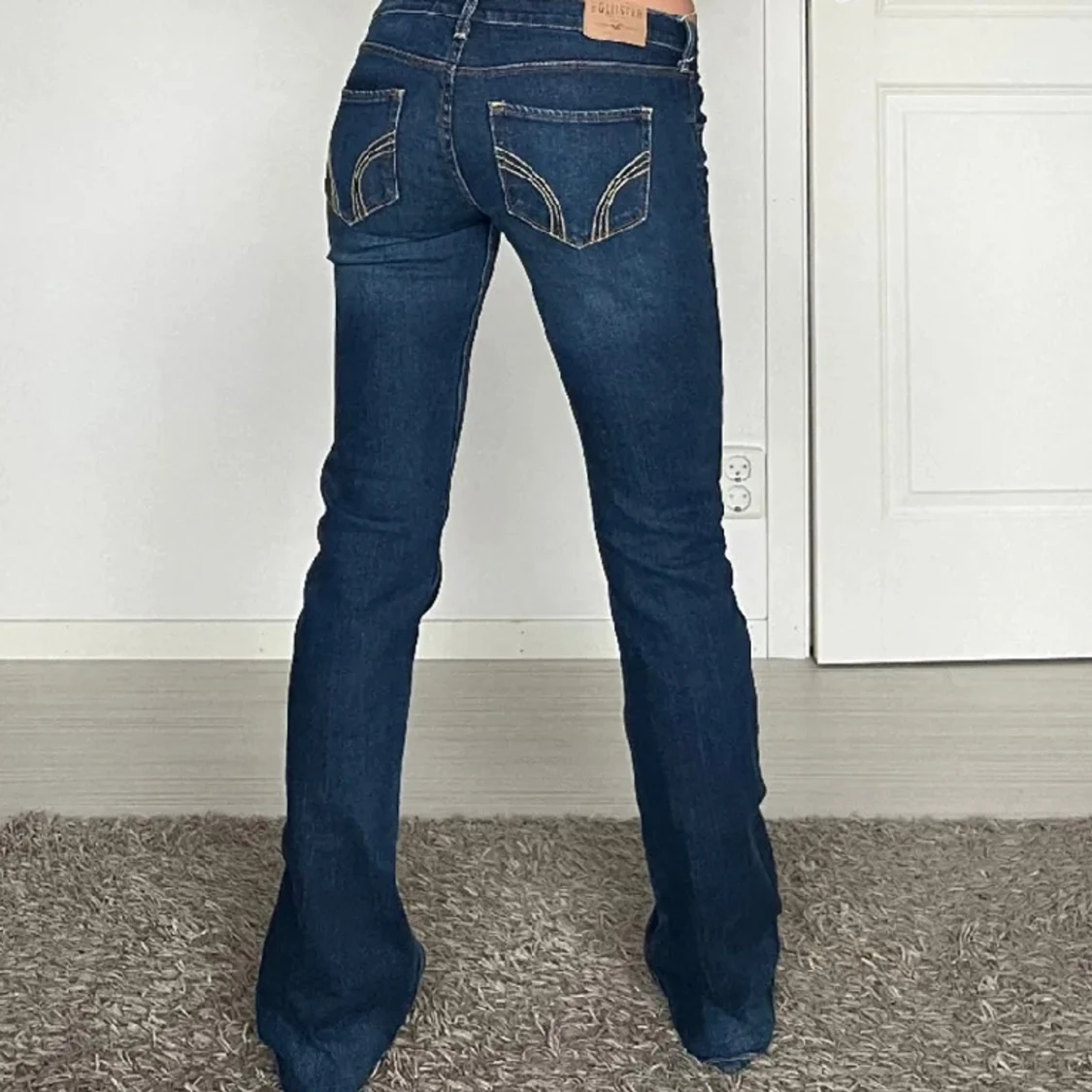 Lågmidjade jeans