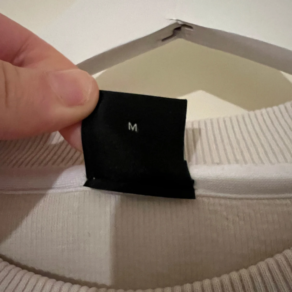 Vit boss tröja  - 90