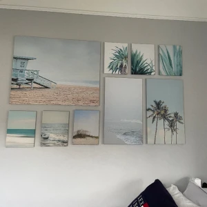 Tavlor🌅 - Jätte fina tavlor! Köpta på Ikea och i väldigt bra skick. Säljer alla för 650kr