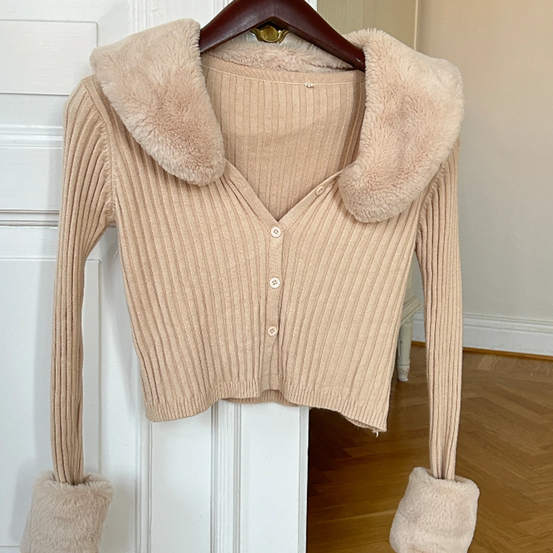 Långärmad tröja coquette - 90