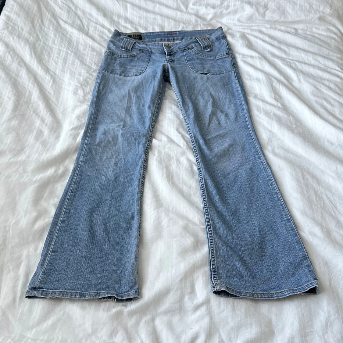 Lågmijade bootcut jeans - 90