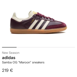 Adidas Samba OG  - Säljer mina Adidas Samba OG pga fel storlek. Använda en gång inomhus. Nyskick! Slutsålda på hemsidan. 