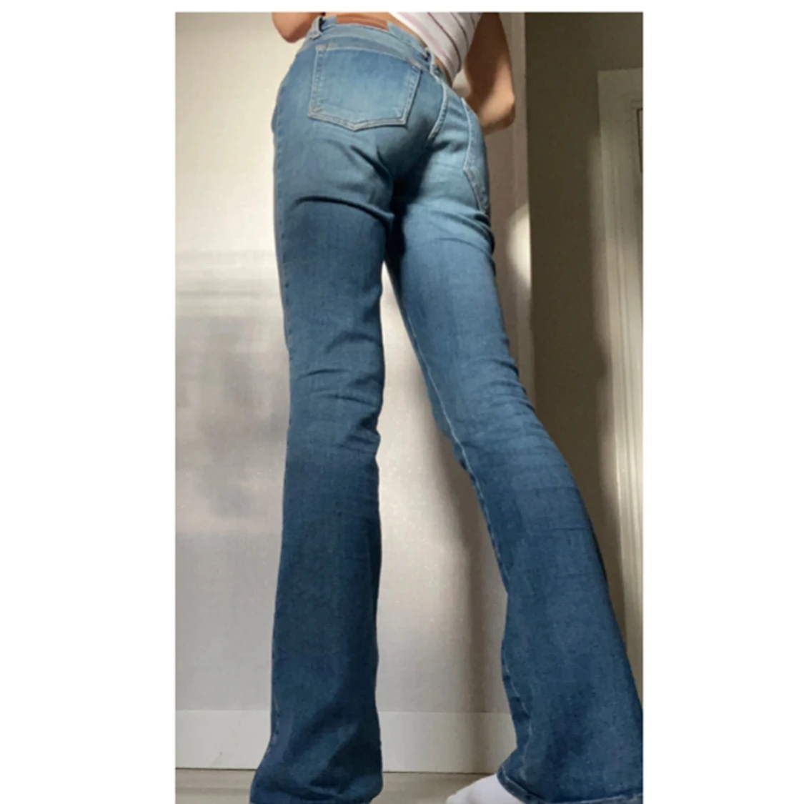 Lågmidjade Bootcut Jeans  - 90