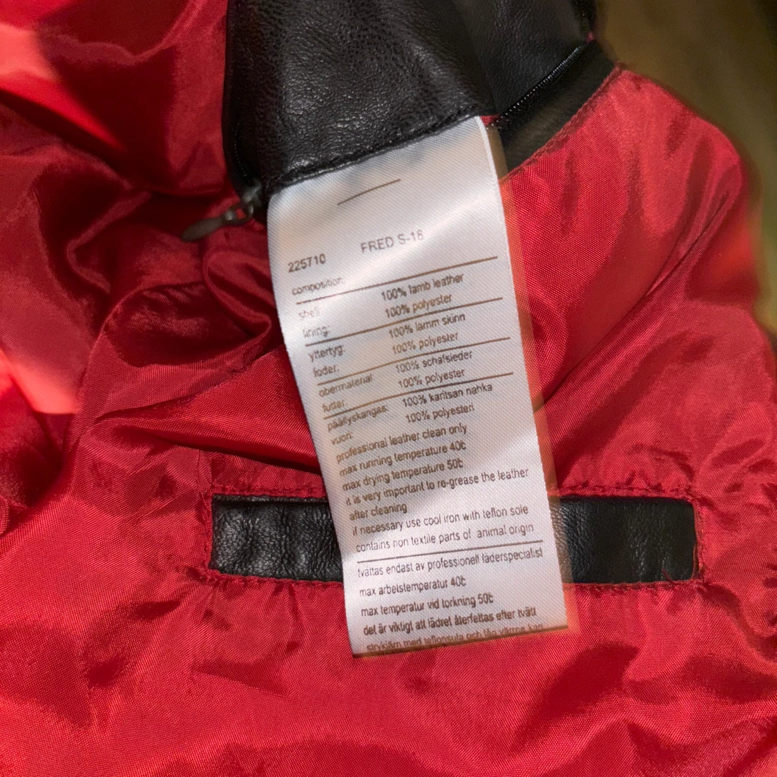 Jofama - lammskinn - vintage - 90